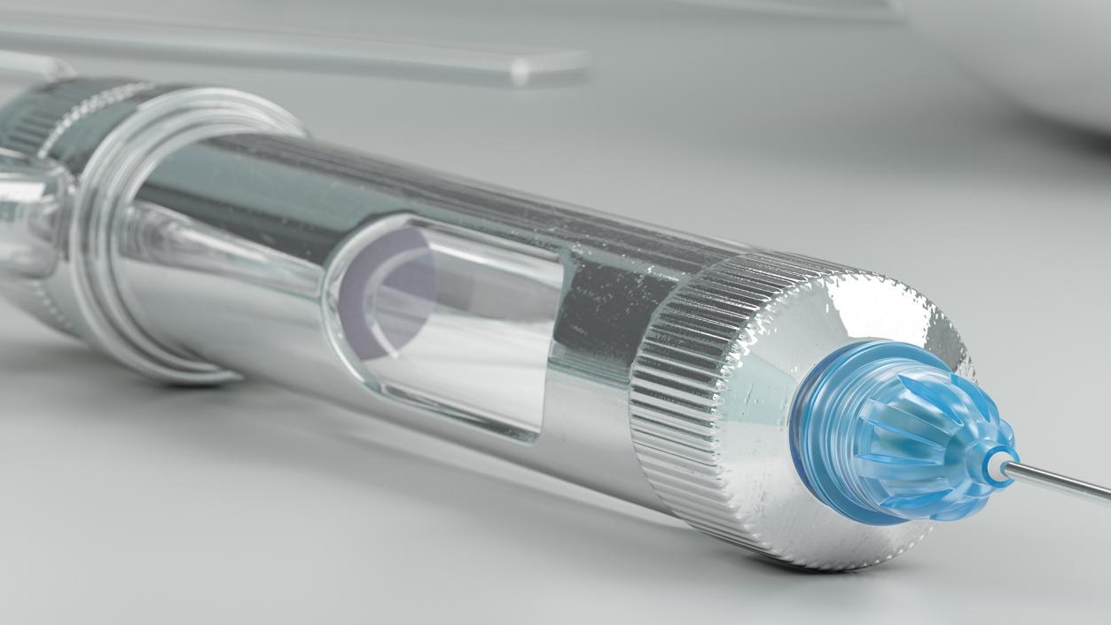 Dental Syringe 3D model