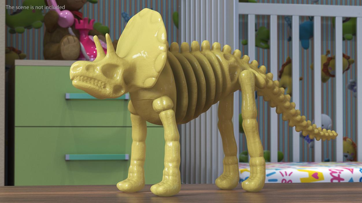 3D model Dinosaur Skeleton Toys Collection 2