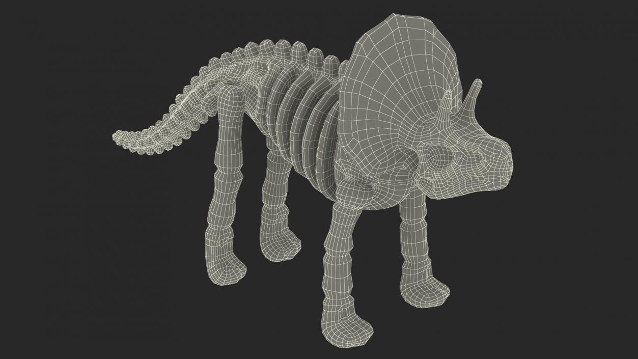 3D model Dinosaur Skeleton Toys Collection 2