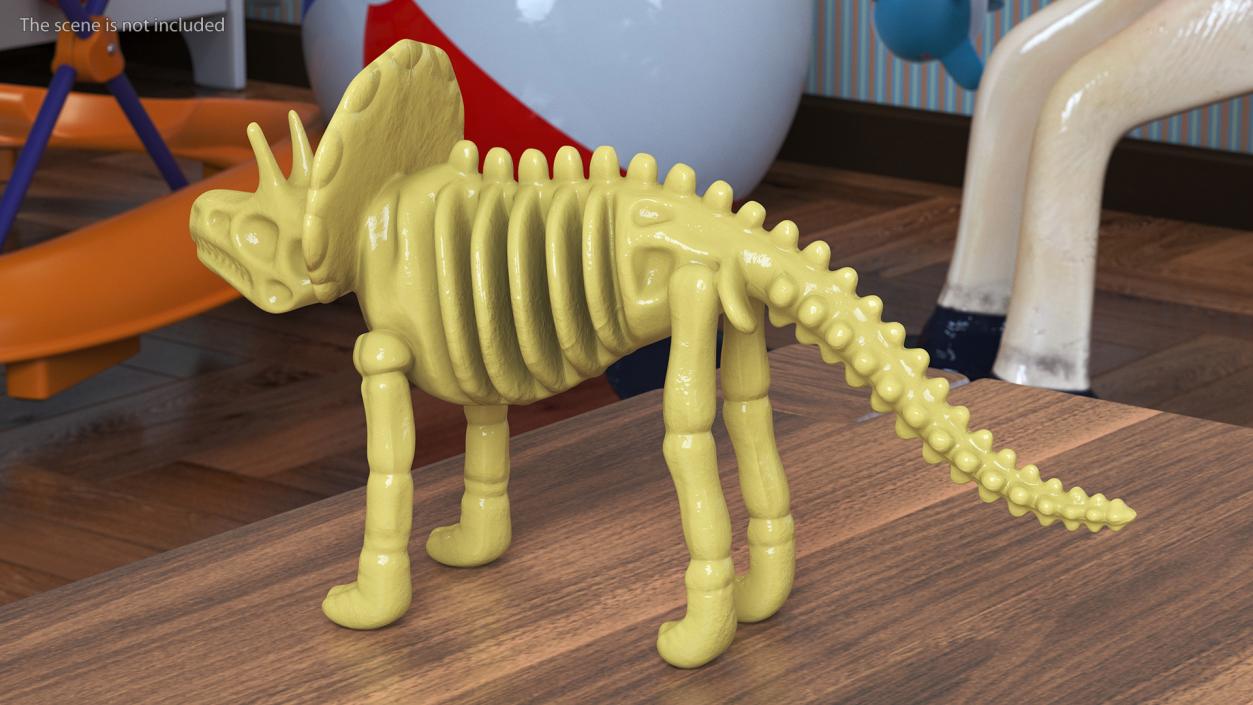 3D model Dinosaur Skeleton Toys Collection 2