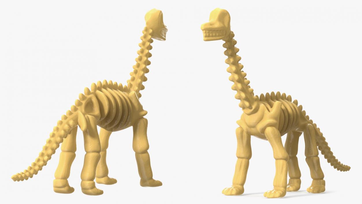 3D model Dinosaur Skeleton Toys Collection 2