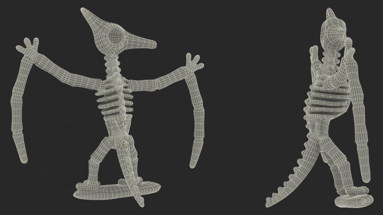 3D model Dinosaur Skeleton Toys Collection 2