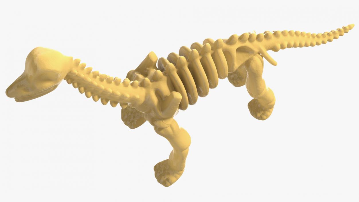 3D model Dinosaur Skeleton Toys Collection 2