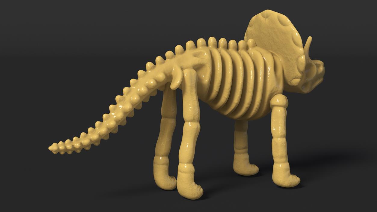 3D model Dinosaur Skeleton Toys Collection 2