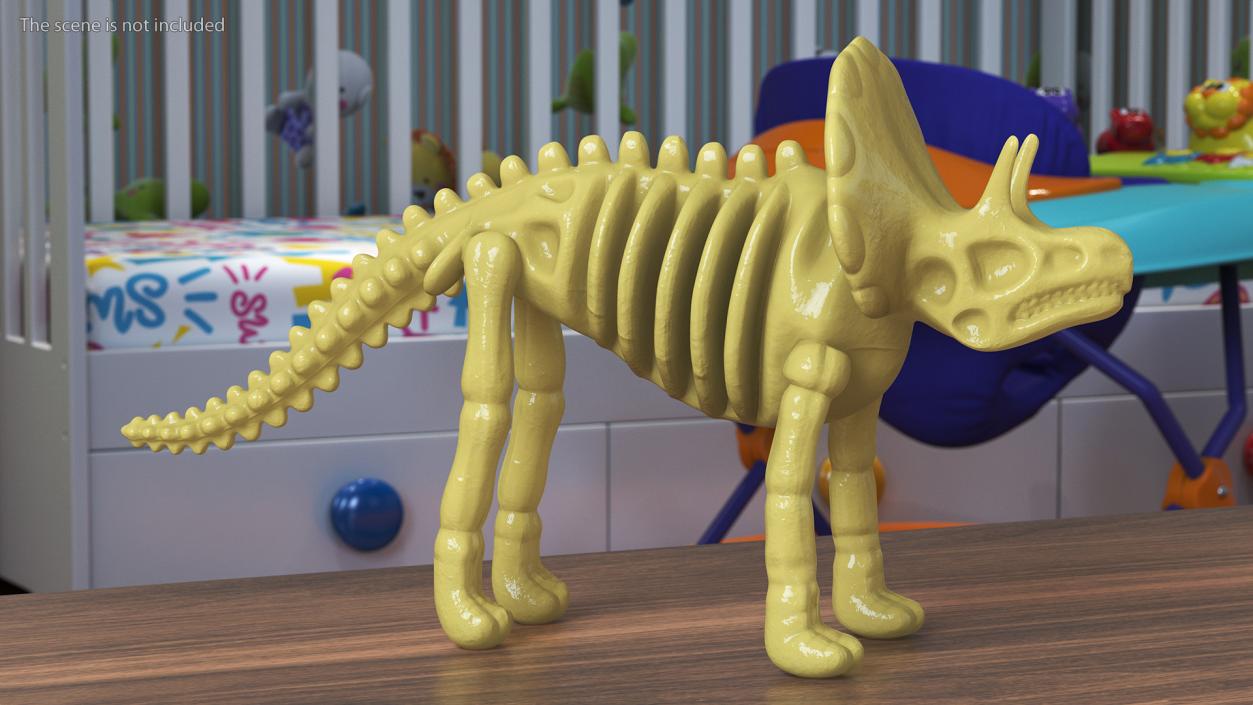 3D model Dinosaur Skeleton Toys Collection 2