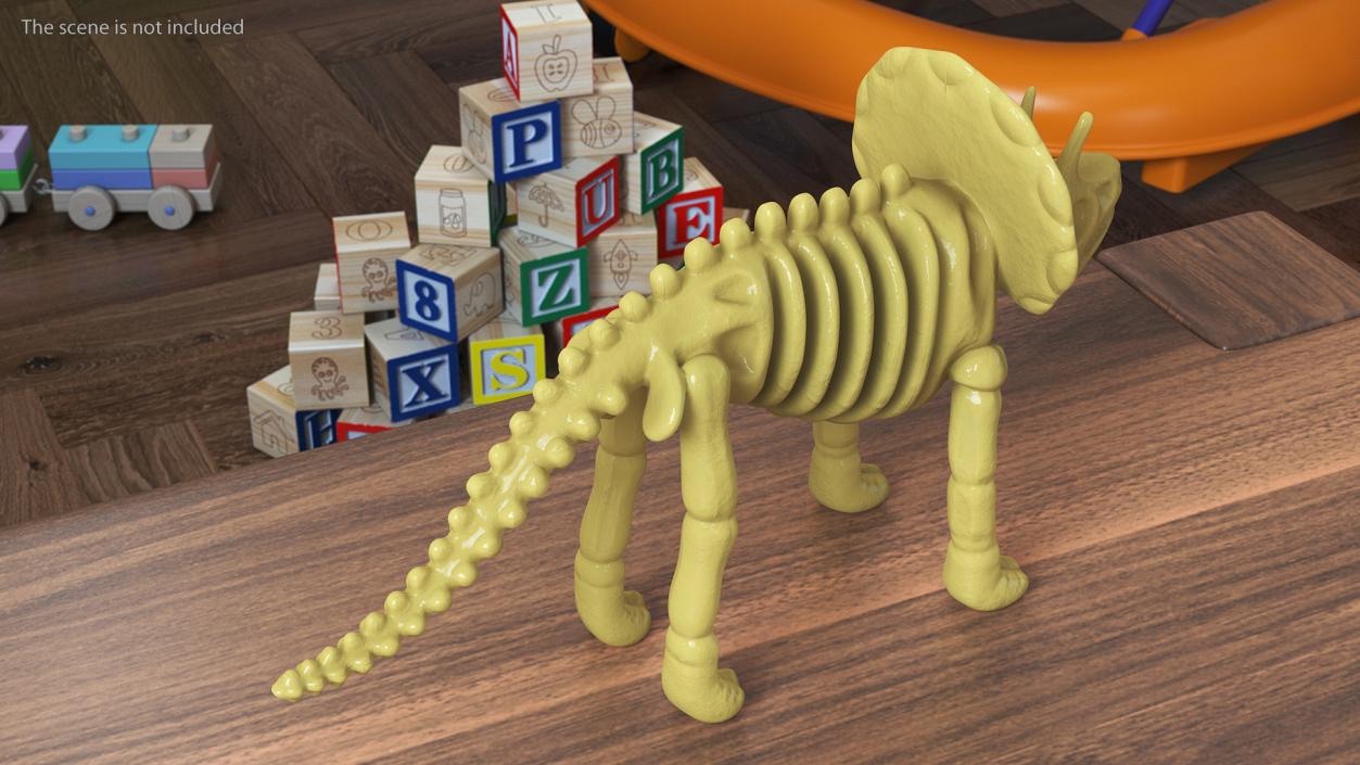 3D model Dinosaur Skeleton Toys Collection 2