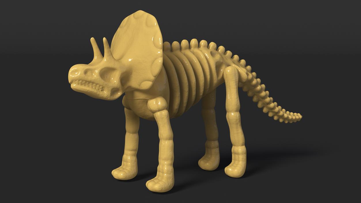 3D model Dinosaur Skeleton Toys Collection 2