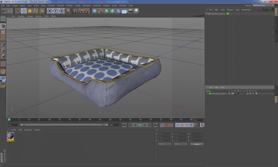 3D model Pet Bed Generic