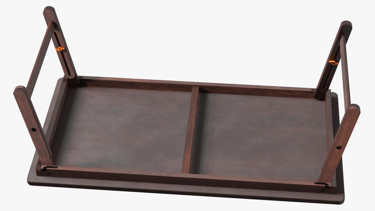 3D Laptop Tray Nnewvante Floor Table Dark model