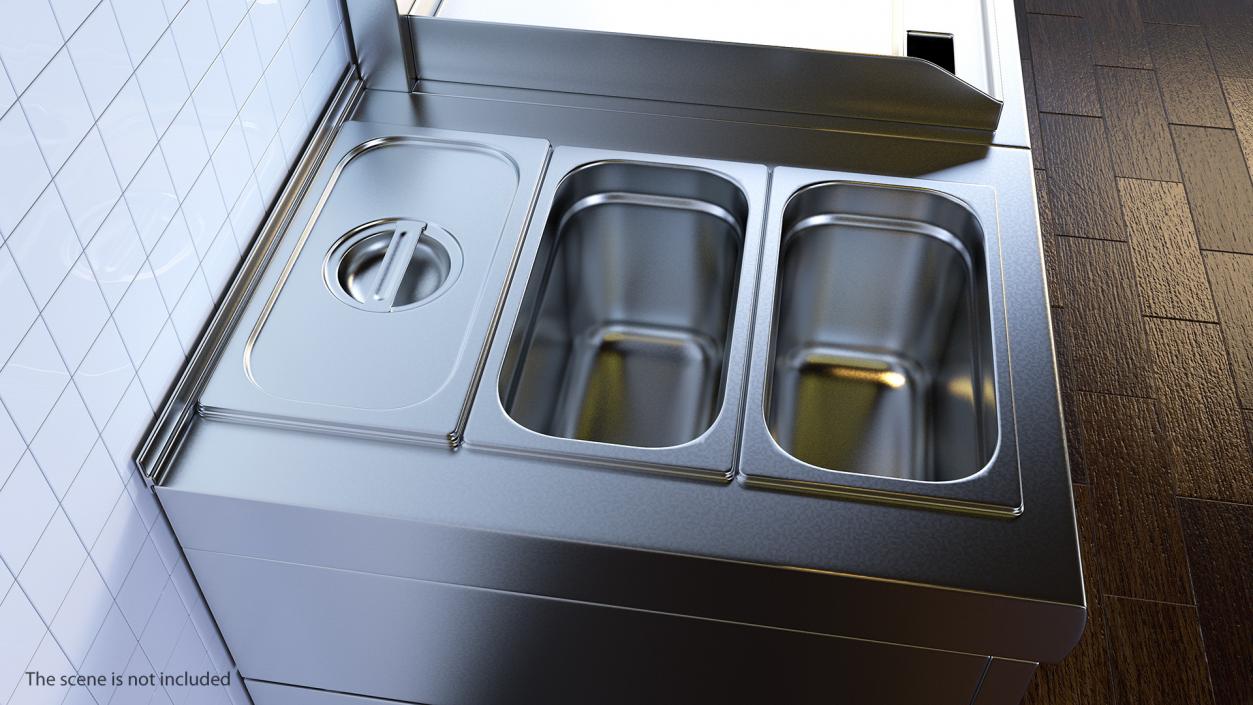 3D Inox Electric Counter-Top Bain Marie