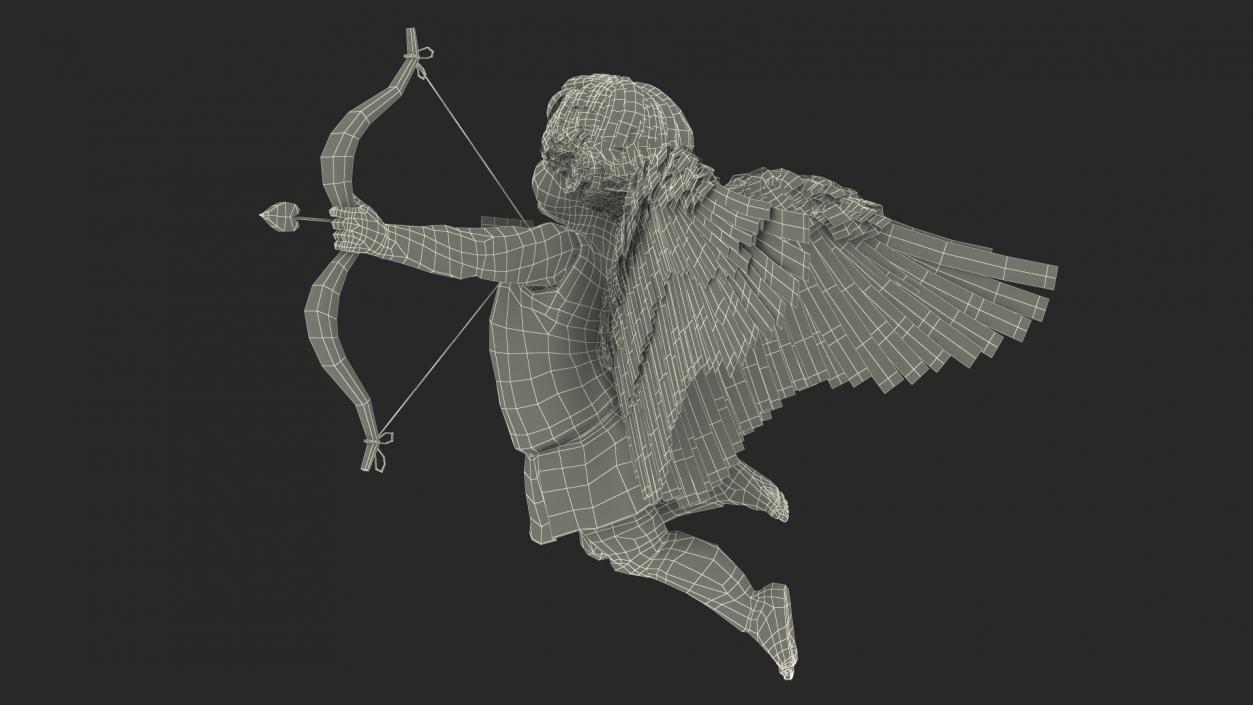 Baby Cupid Rigged 3D