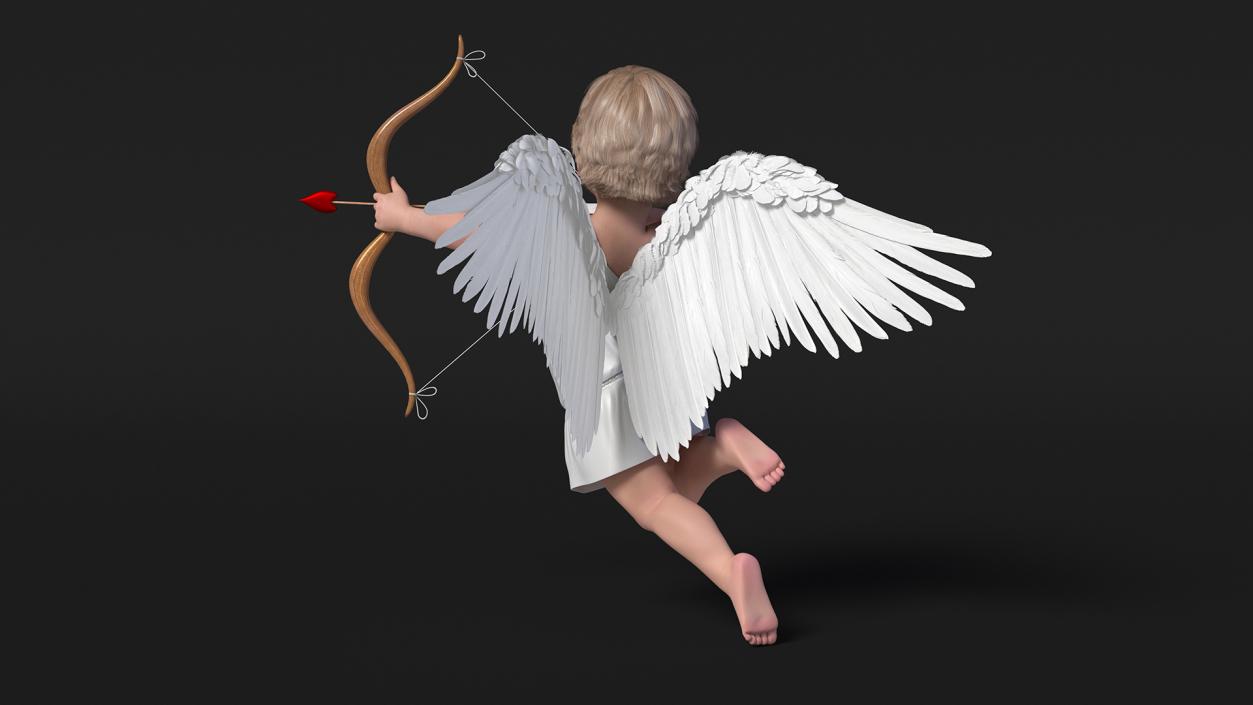 Baby Cupid Rigged 3D