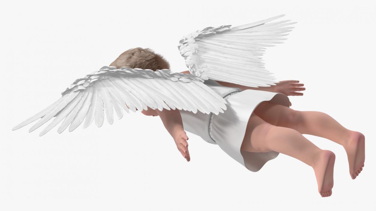 Baby Cupid Rigged 3D