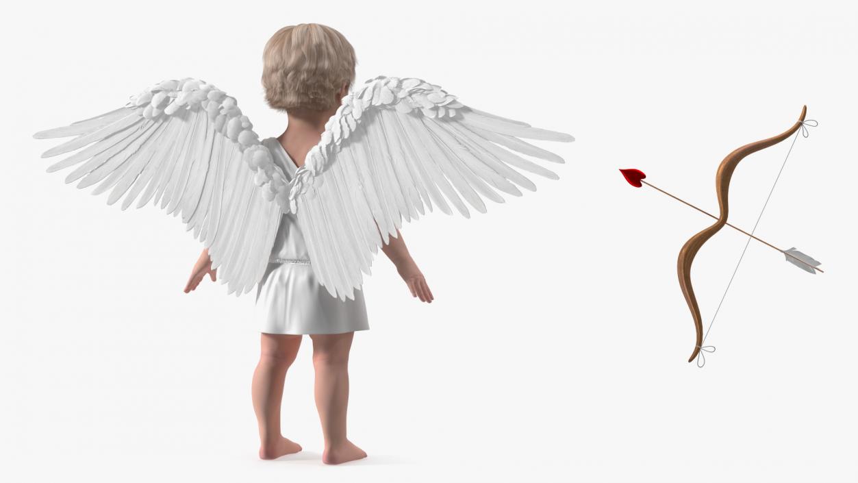 Baby Cupid Rigged 3D