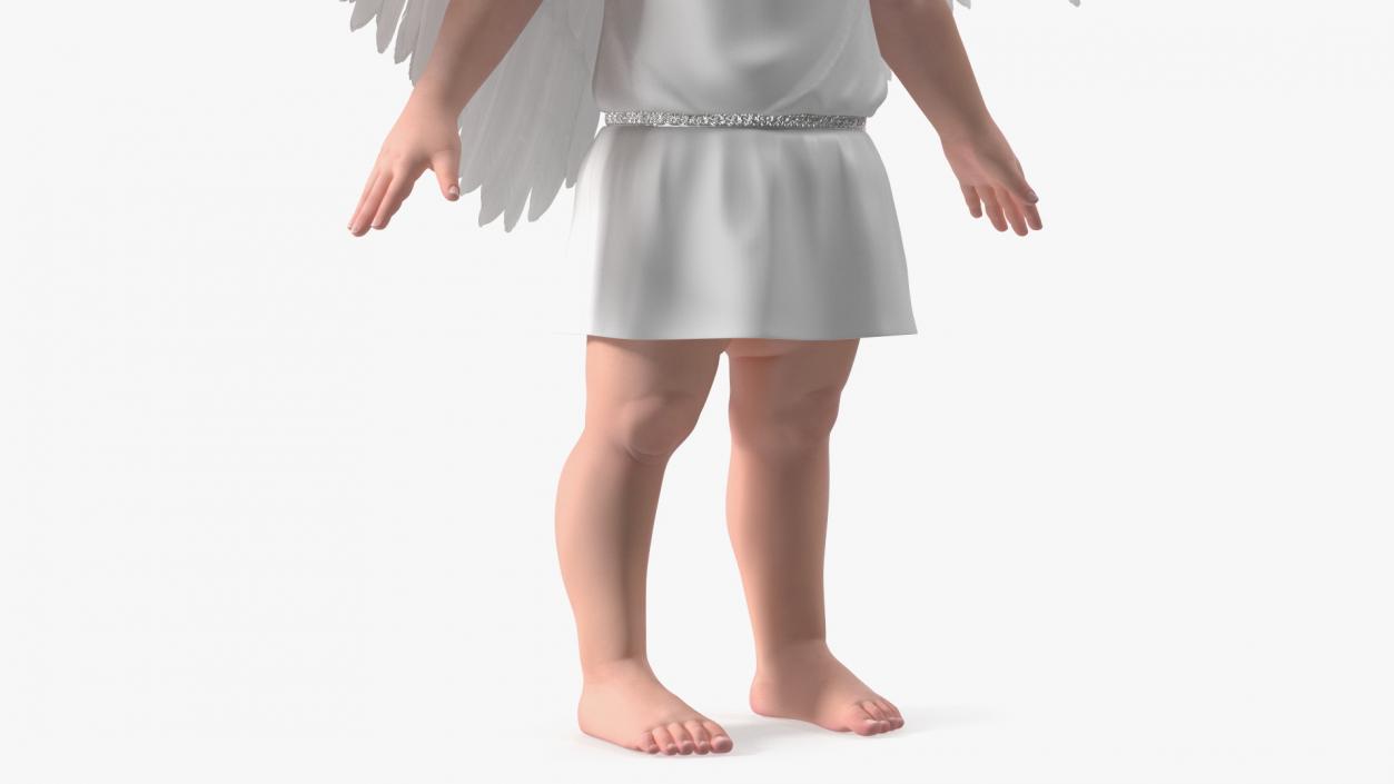 Baby Cupid Rigged 3D