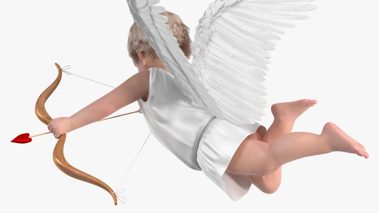 Baby Cupid Rigged 3D