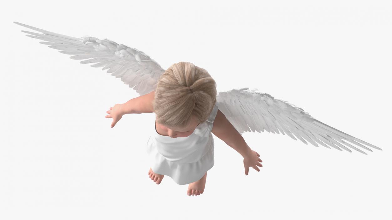 Baby Cupid Rigged 3D