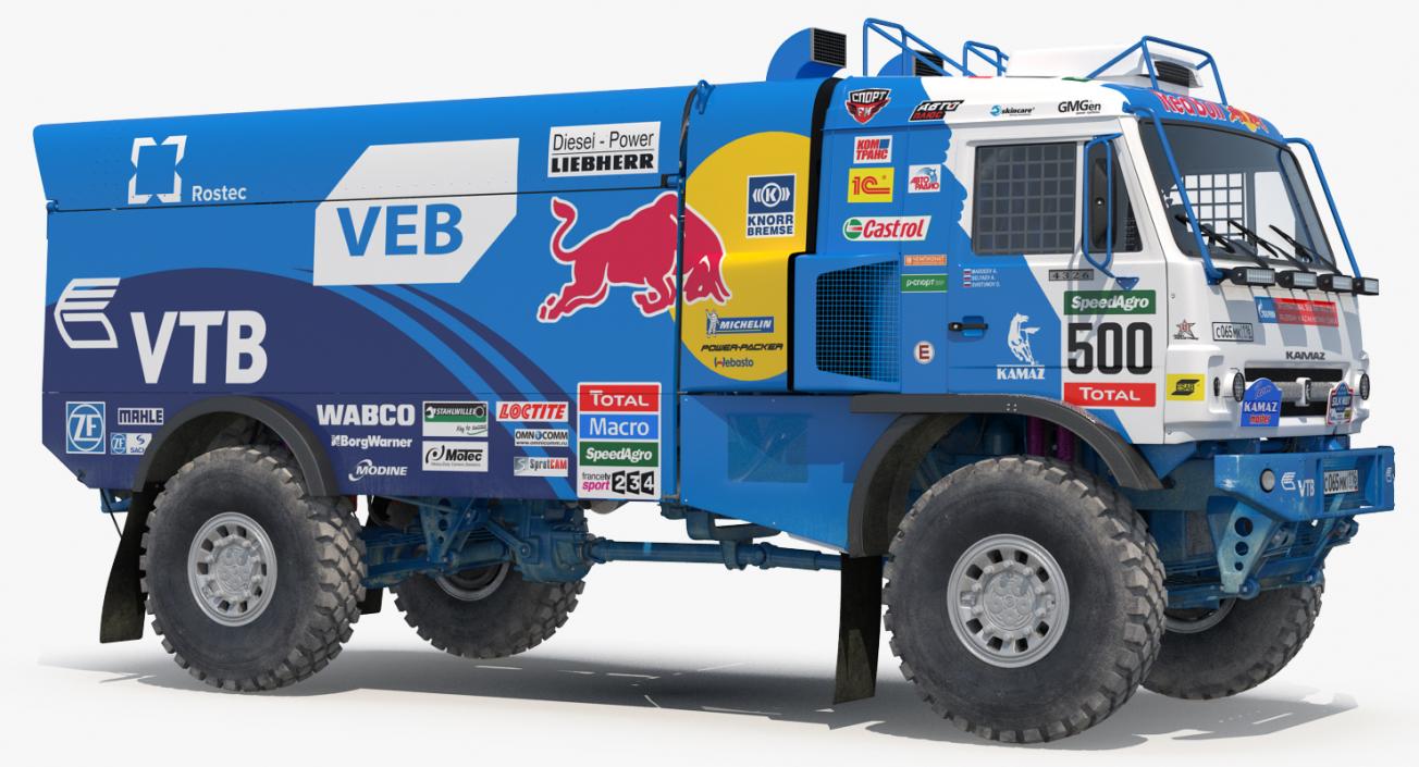 Dakar Racing Truck KAMAZ 4326 VK 3D