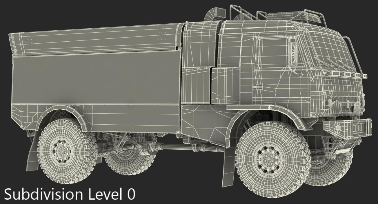 Dakar Racing Truck KAMAZ 4326 VK 3D