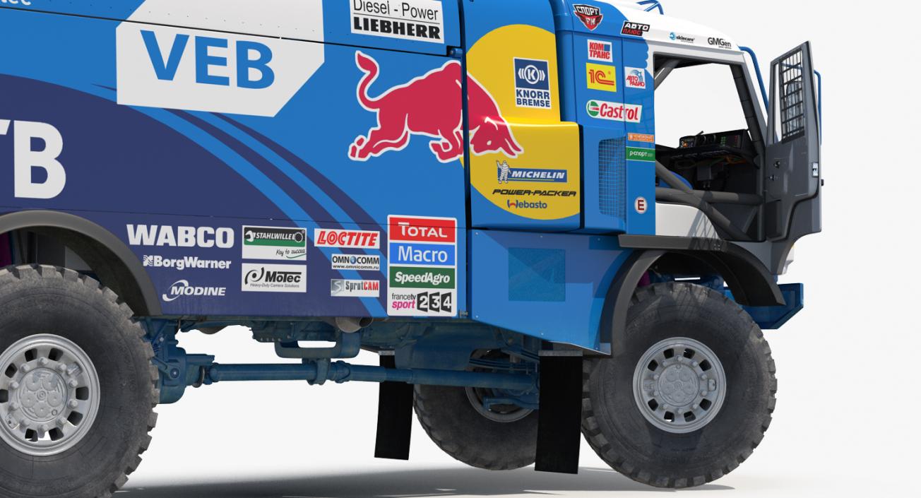 Dakar Racing Truck KAMAZ 4326 VK 3D