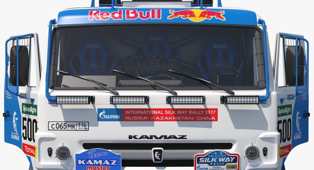 Dakar Racing Truck KAMAZ 4326 VK 3D