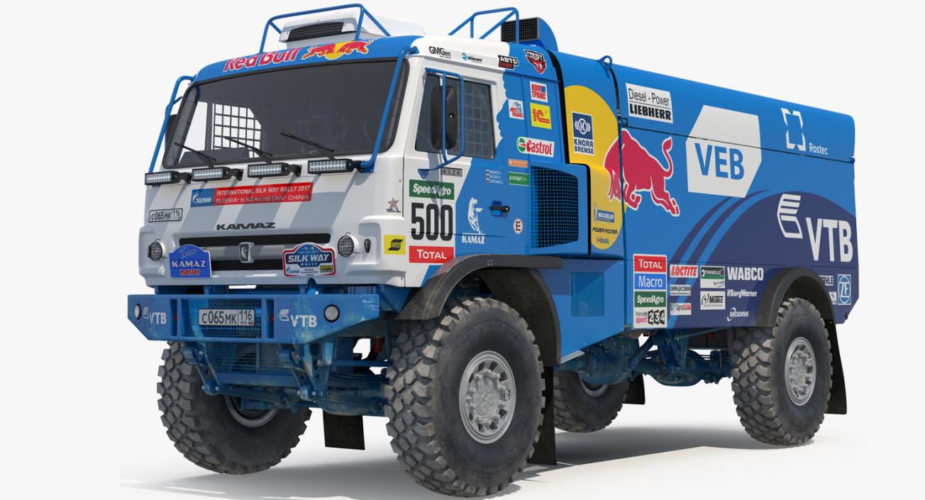 Dakar Racing Truck KAMAZ 4326 VK 3D