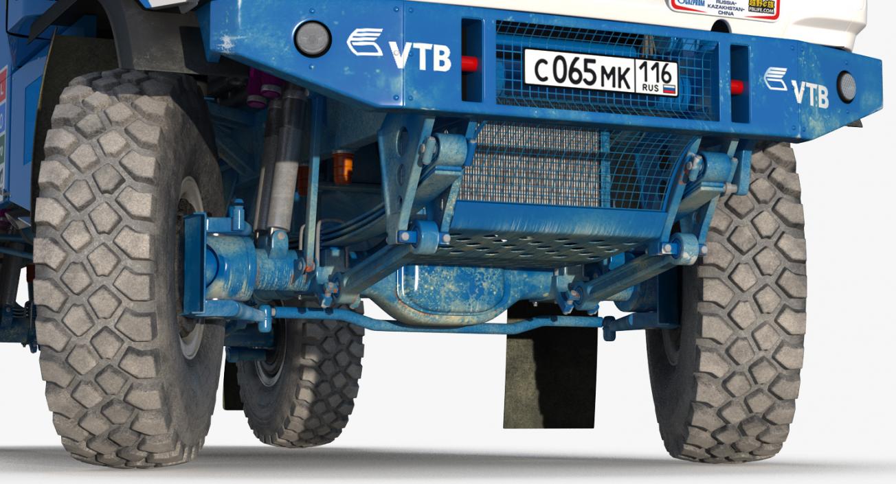 Dakar Racing Truck KAMAZ 4326 VK 3D