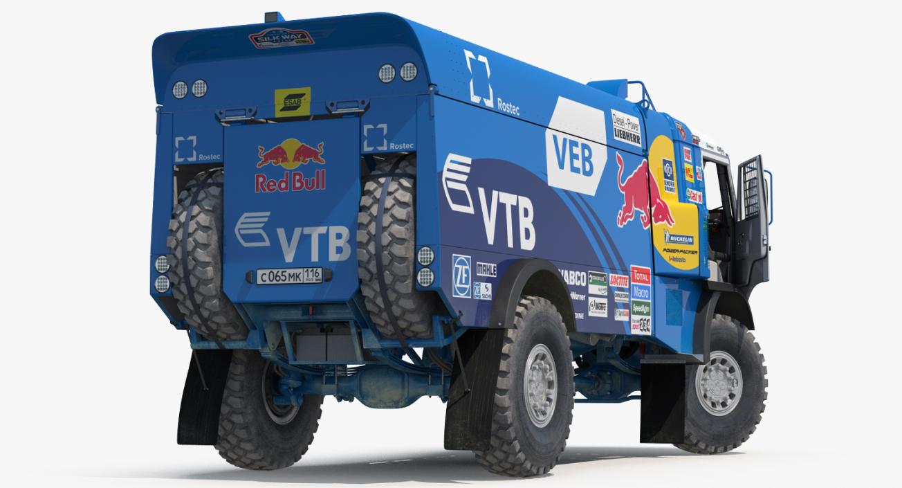 Dakar Racing Truck KAMAZ 4326 VK 3D