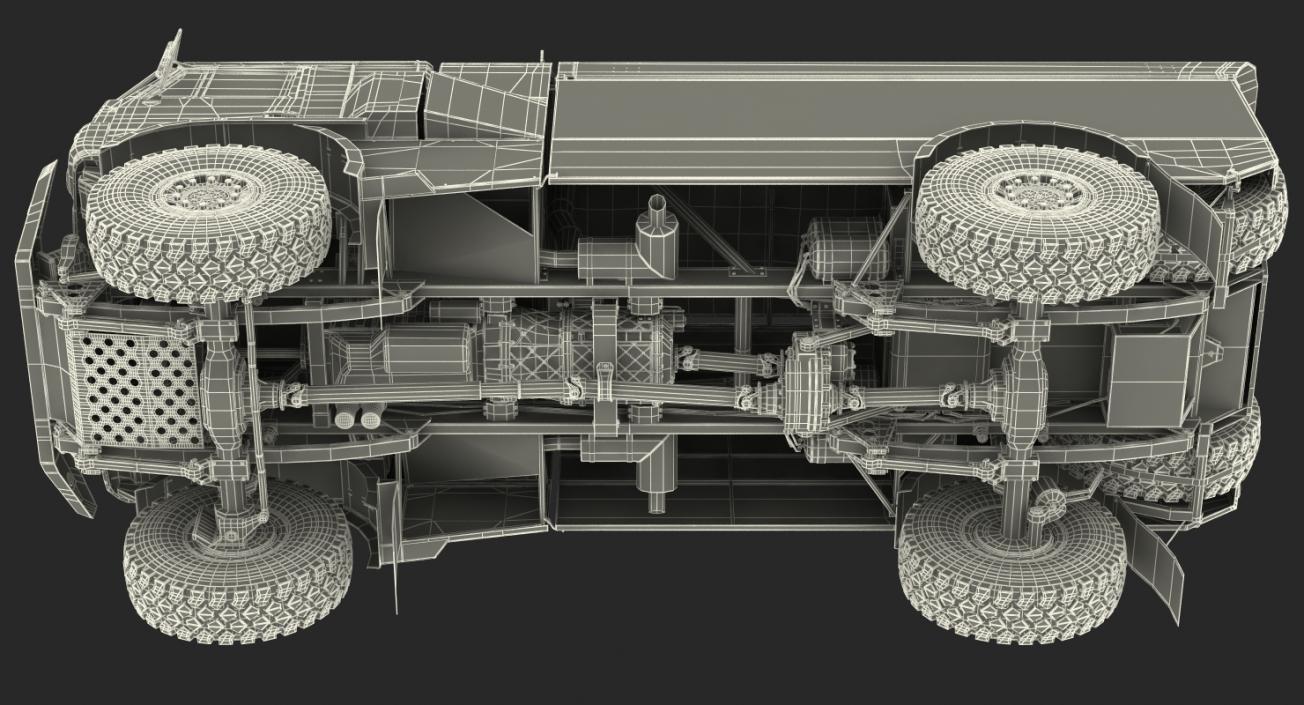 Dakar Racing Truck KAMAZ 4326 VK 3D