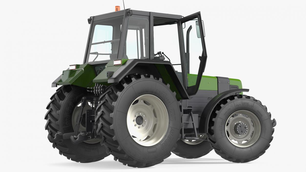 3D model Wheel Tractor Clean Rigged for Cinema 4D