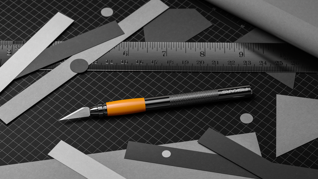 Fiskars Craft Knife 3D model