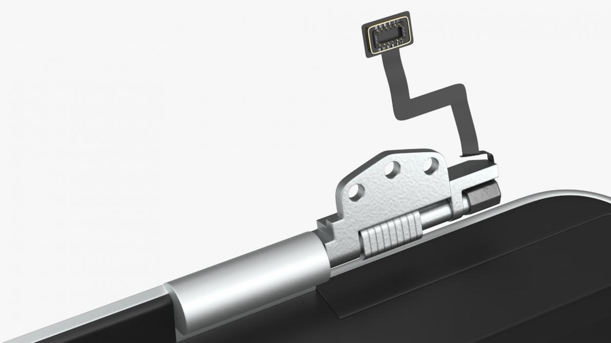 3D model Disassembled Laptop Parts