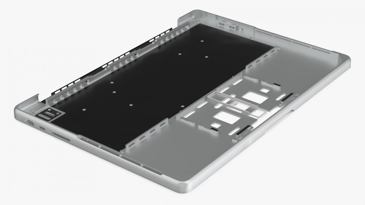 3D model Disassembled Laptop Parts