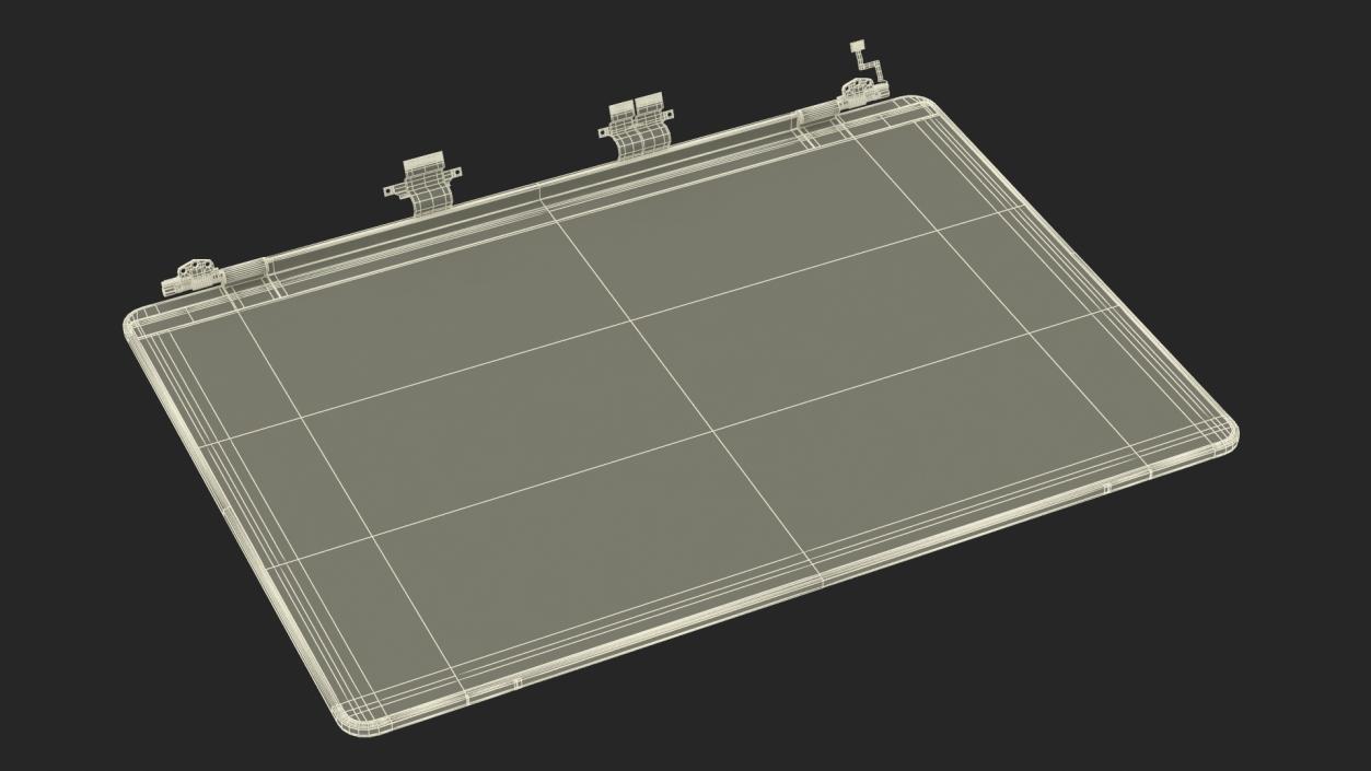 3D model Disassembled Laptop Parts