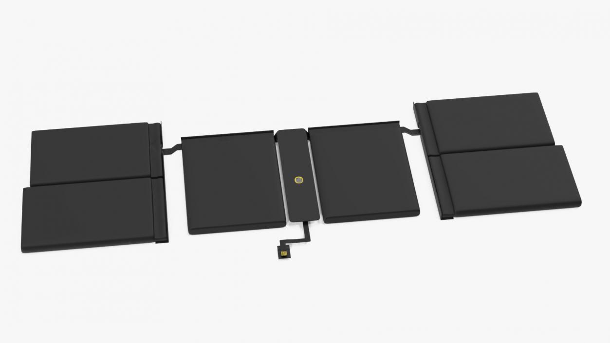 3D model Disassembled Laptop Parts