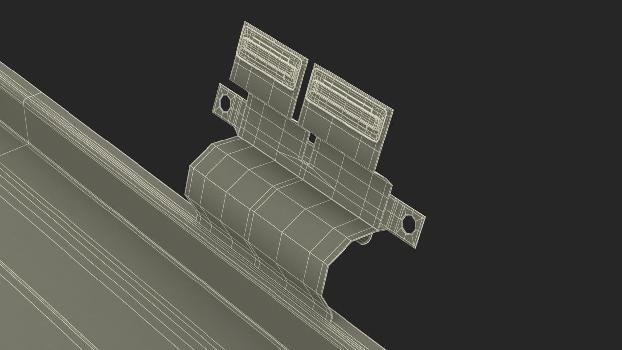 3D model Disassembled Laptop Parts