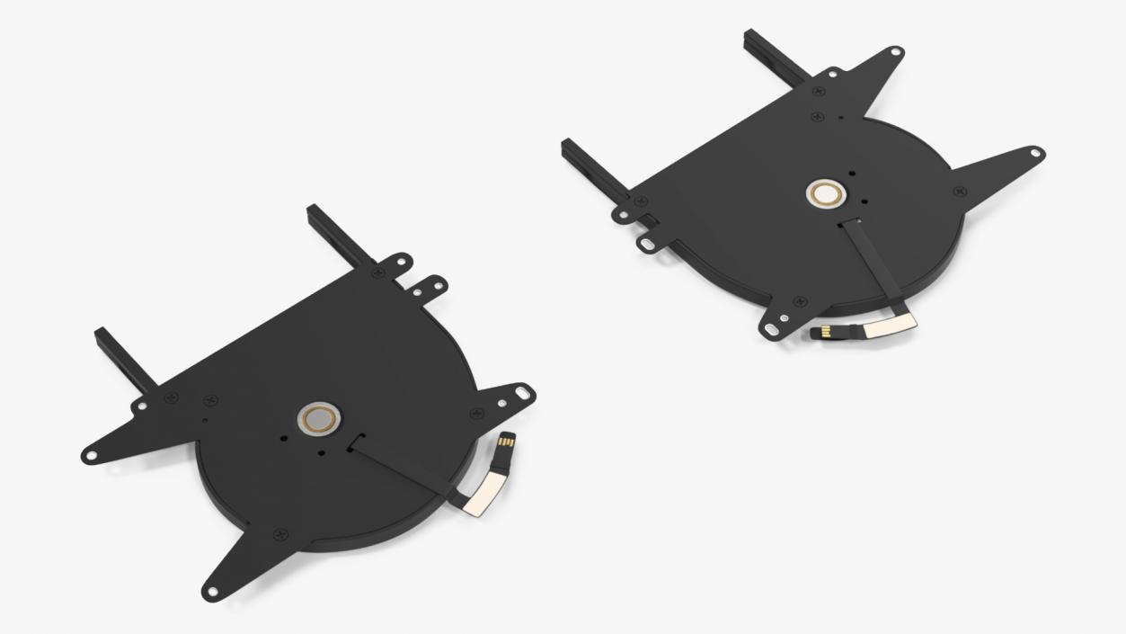 3D model Disassembled Laptop Parts