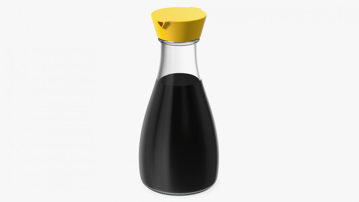 3D Soy Sauce Bottle