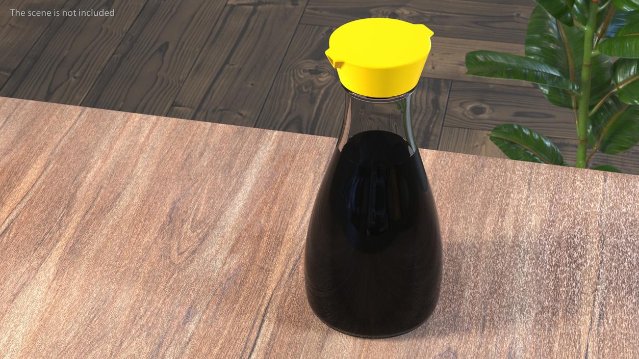 3D Soy Sauce Bottle