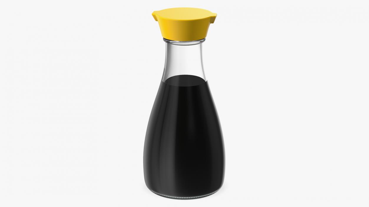 3D Soy Sauce Bottle