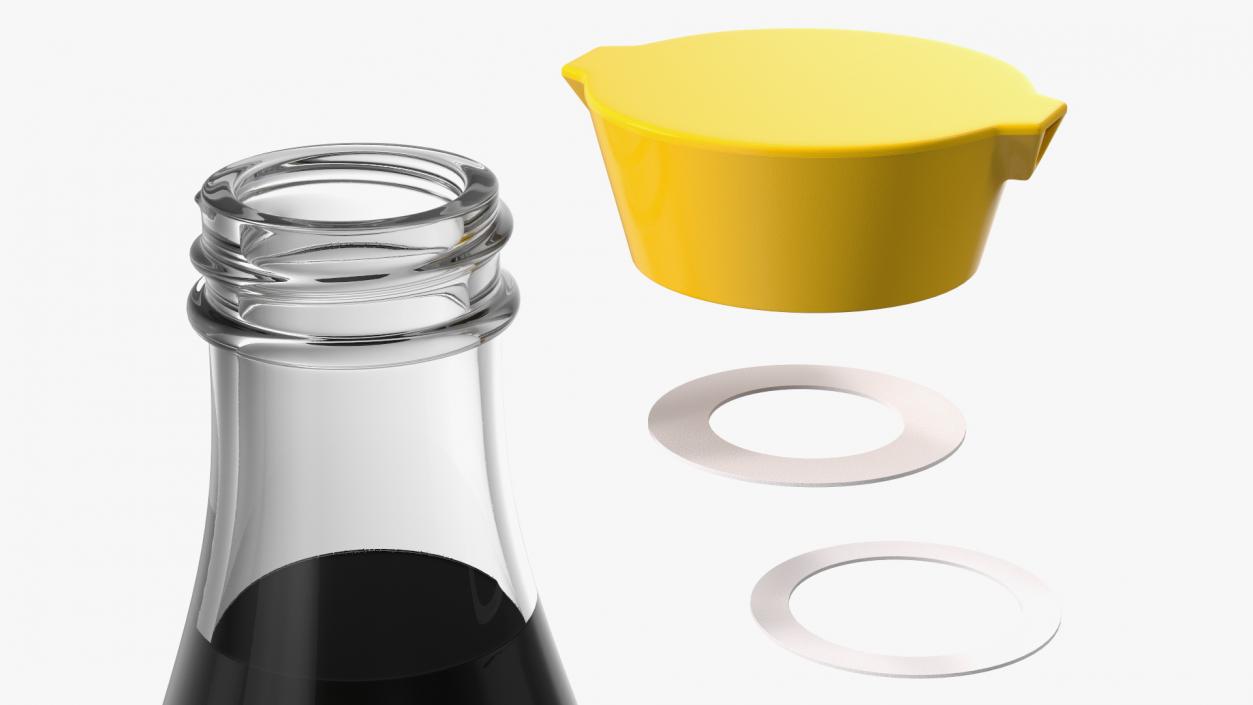 3D Soy Sauce Bottle