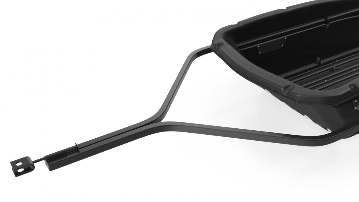 3D Outdoor Utility Sled Black