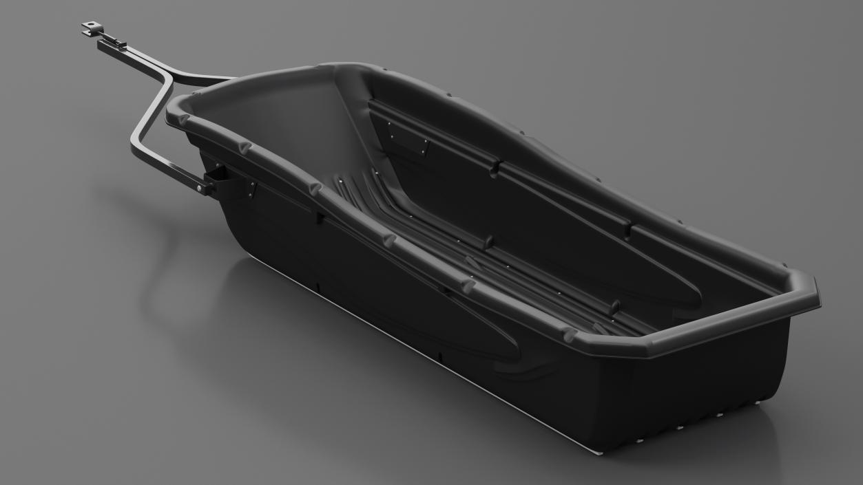 3D Outdoor Utility Sled Black