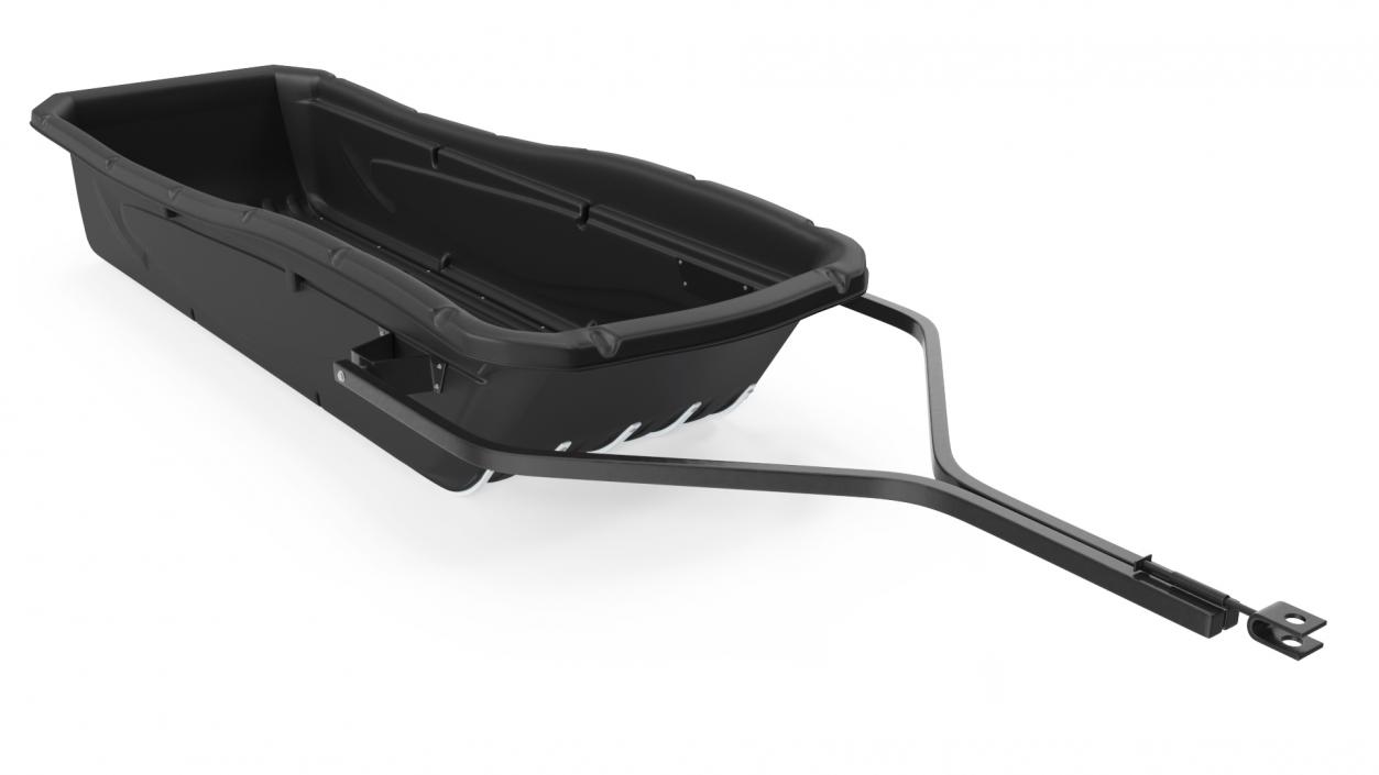 3D Outdoor Utility Sled Black