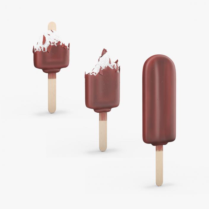 3D model Ice Cream Bars Collection