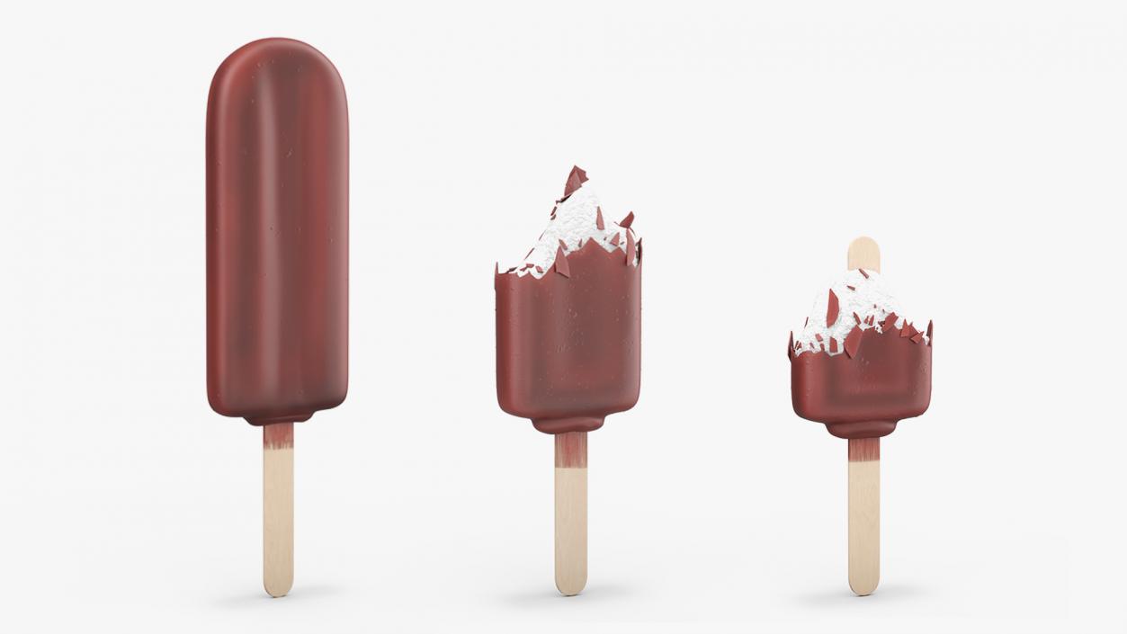 3D model Ice Cream Bars Collection