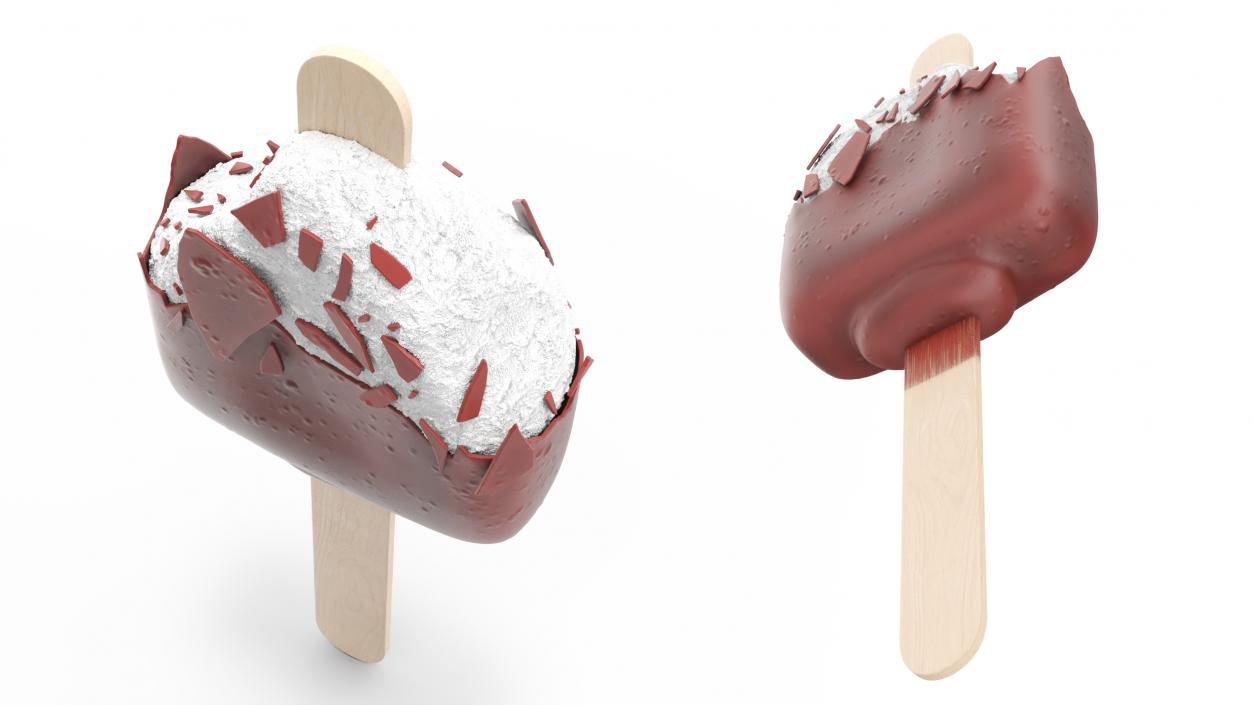 3D model Ice Cream Bars Collection