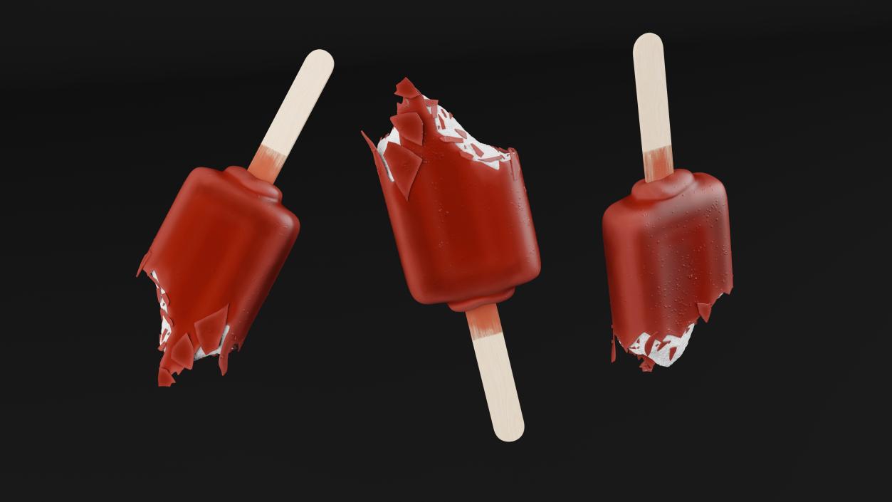 3D model Ice Cream Bars Collection