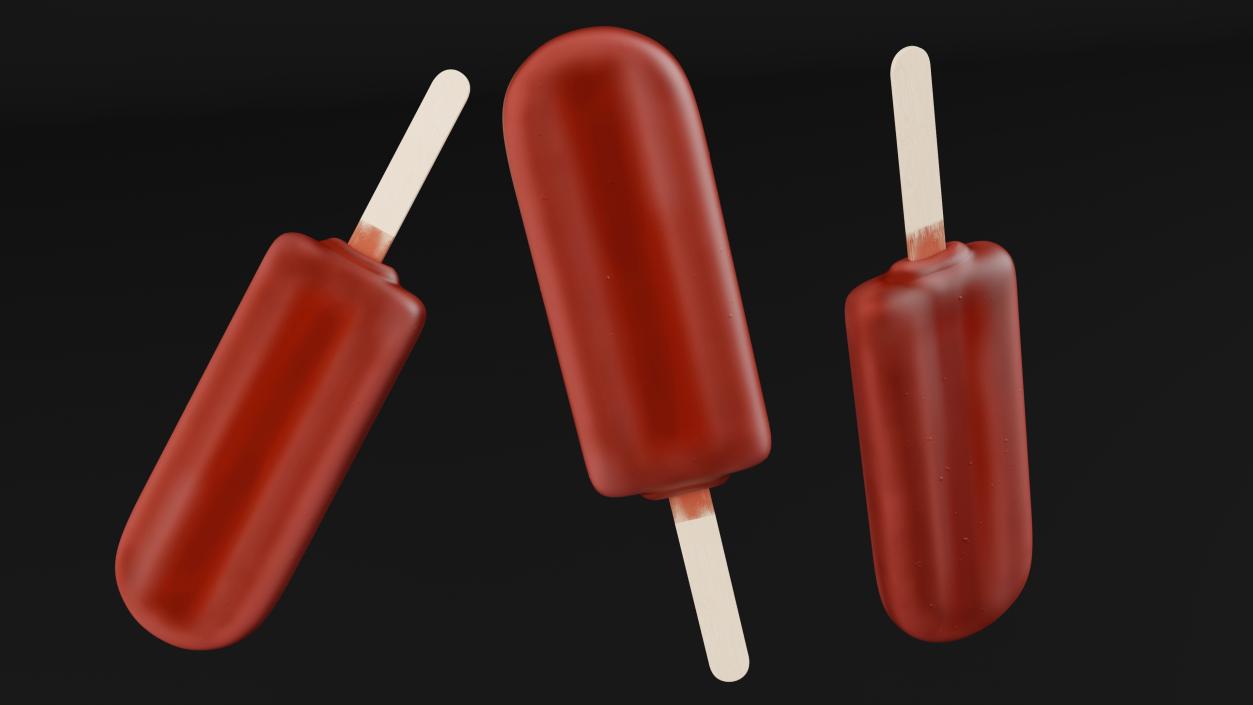 3D model Ice Cream Bars Collection