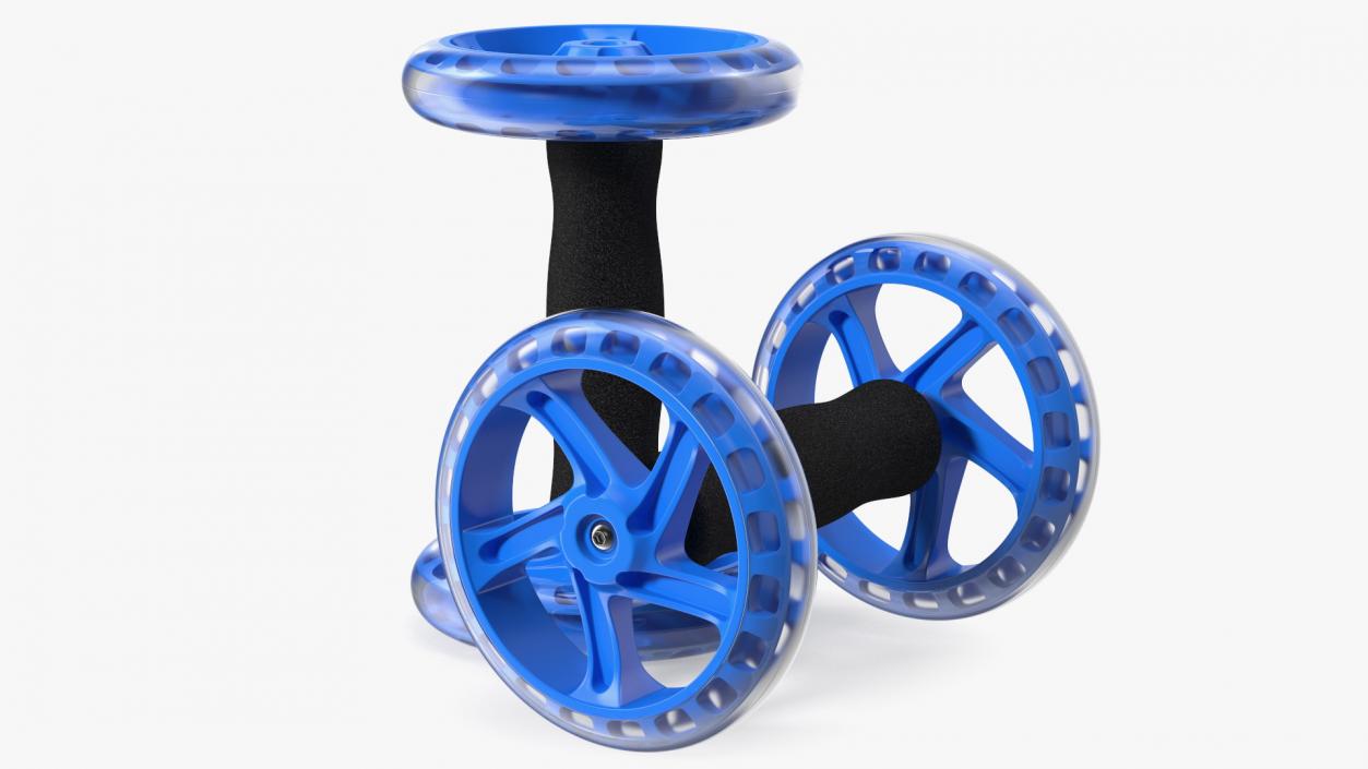 Pair of Ab Wheel Rollers 3D model